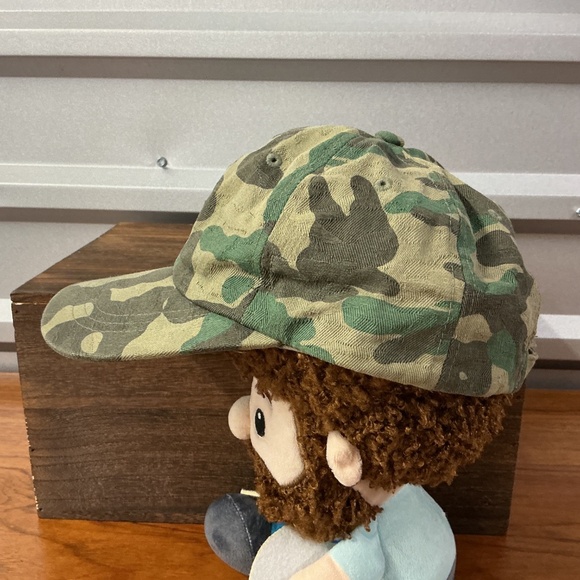 Stussy Camo Cotton Dad Strap Back Cap One Size - Picture 6 of 8